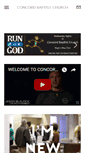 Mobile Screenshot of concordbaptist.com